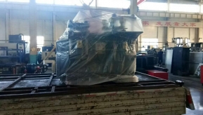 浙江温州市客户订购的数控铜排加工机已顺利出发