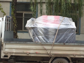 安徽蚌埠市客户订购的303E-3-S数控铜排加工机已出发
