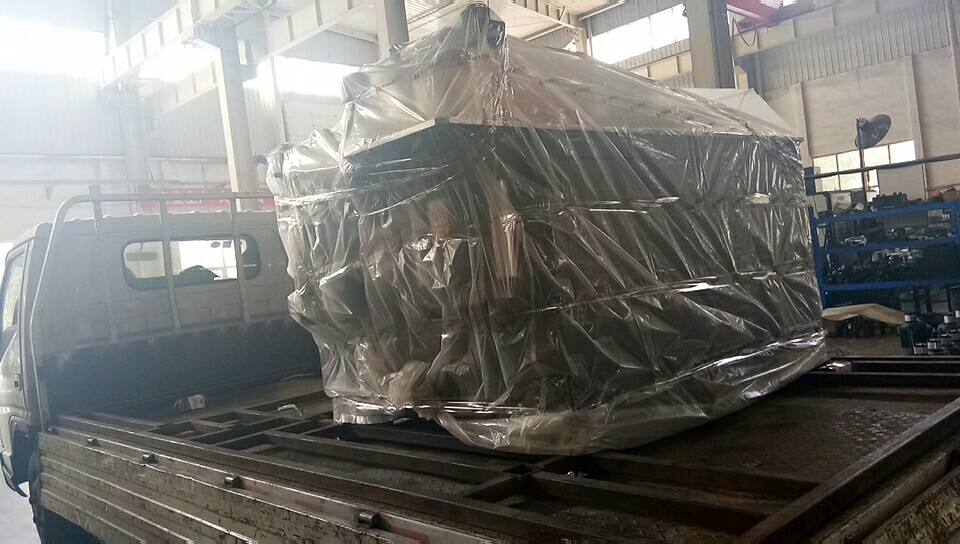 山东菏泽客户订购的数控铜排加工机已装车出发