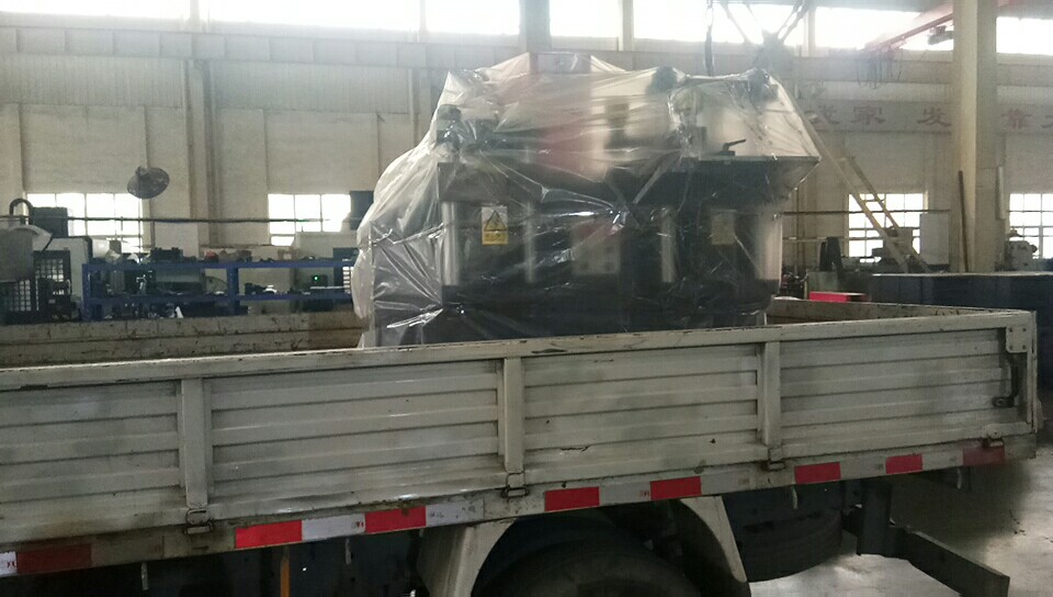 发往邯郸市的503E数控铜排加工机已顺利发货