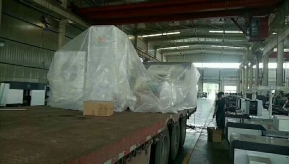 发往江苏省徐州市的数控母线冲剪机已发货