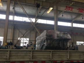 浙江省金华市客户订购的数控铜排加工机已出发